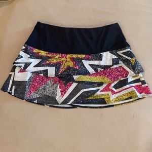 Cute Lucky in Love Tennis Skirt size Small